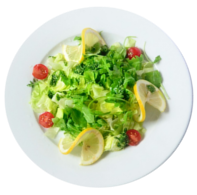 Food to Embrace: Salad on Plate
