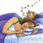 Sleep Apnea: Man Snoring